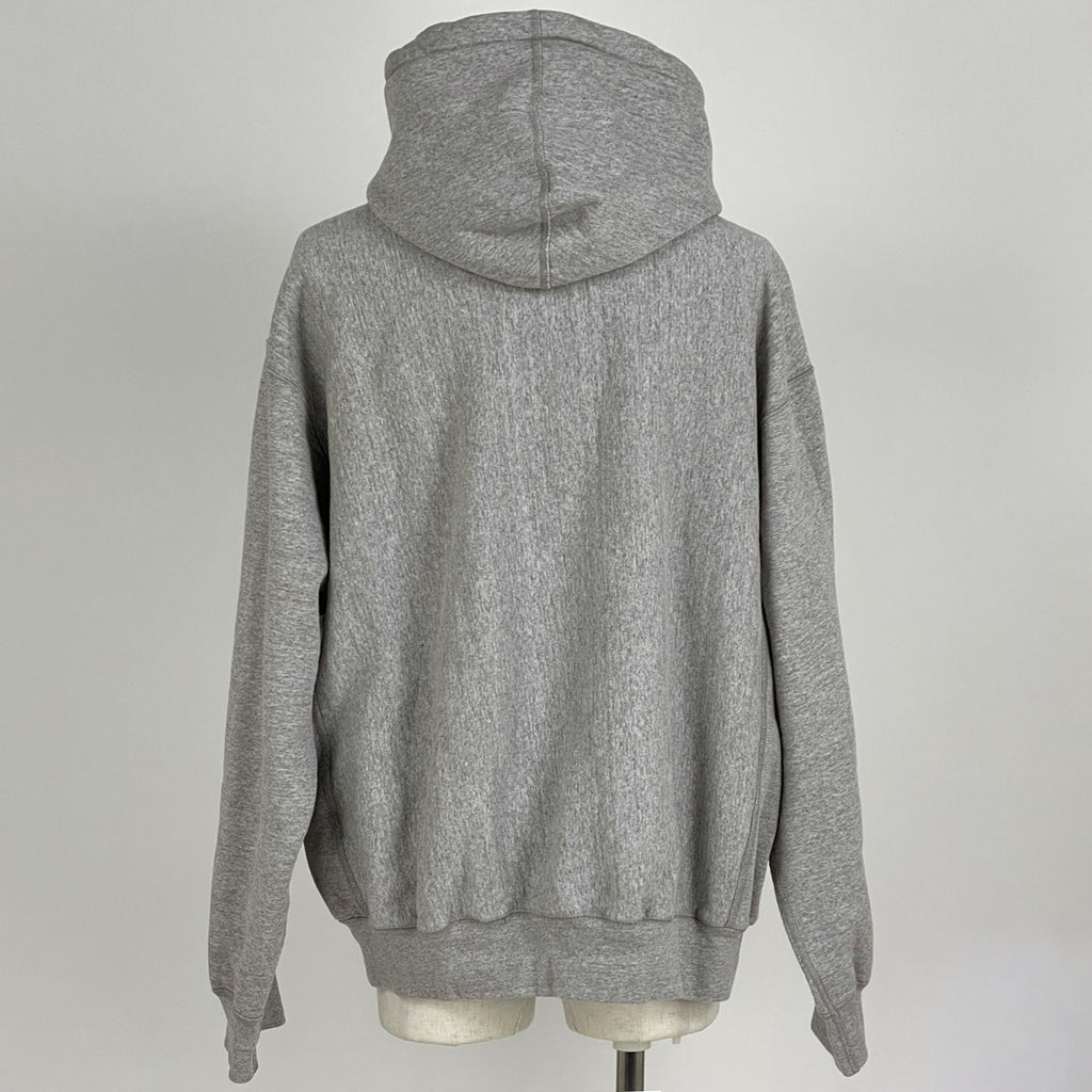 シュプリーム ロゴ パーカー プルオーバー トップス パーカー 綿 ポリエステル グレー メンズ 【中古】brapp