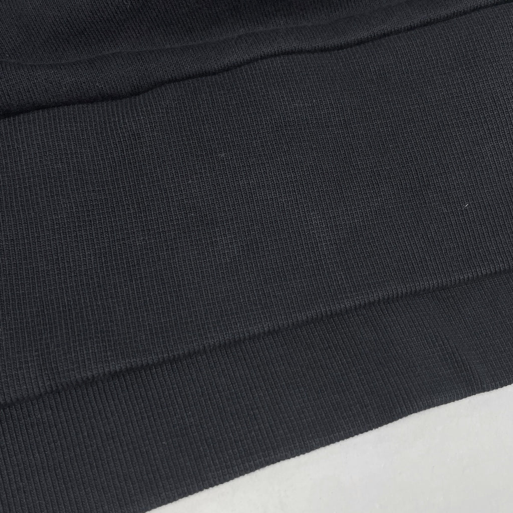 モンクレール ロゴ トレーナー クルーネック トップス スウェット ブラック メンズ 【中古】brapp