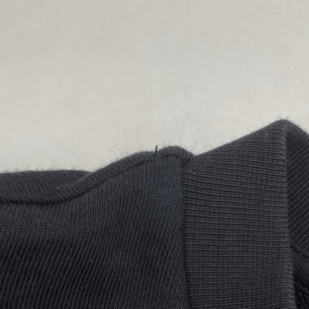 モンクレール ロゴ トレーナー クルーネック トップス スウェット ブラック メンズ 【中古】brapp