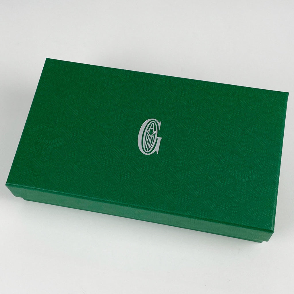 ゴヤール ロゴ 二つ折り長財布 札入れ 小銭入れ 長財布 コーティングキャンバス グレー ホワイト レディース 【中古】brbag