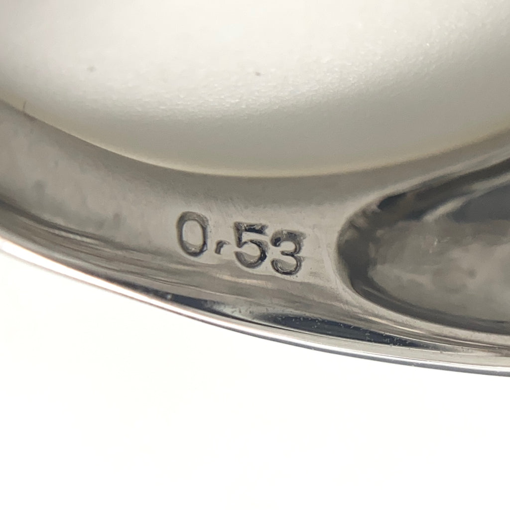 メレダイヤ デザインリング プラチナ 指輪 リング 12号 Pt900 ダイヤモンド レディース 【中古】nbjwl