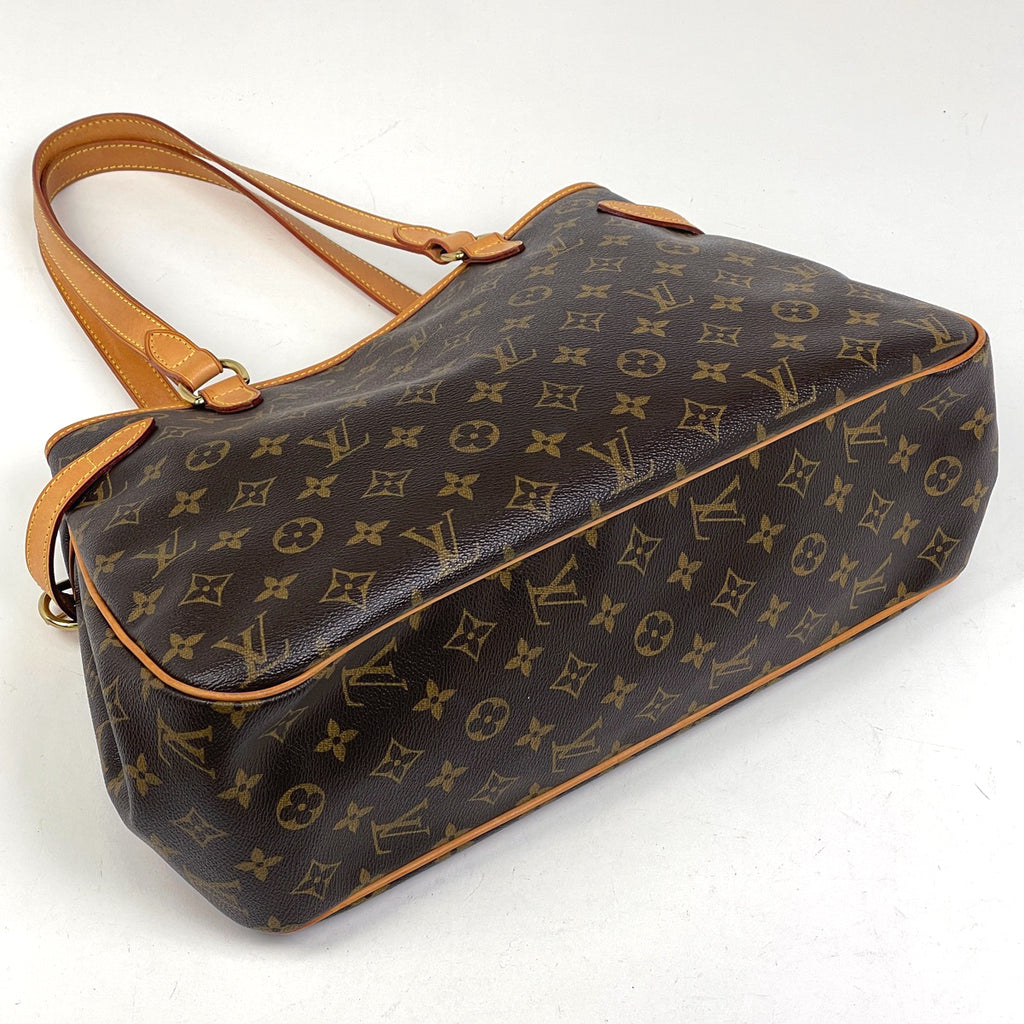 ルイ・ヴィトン バティニョール オリゾンタル ショルダーバッグ トートバッグ モノグラム ブラウン M51154 レディース 【中古】brbag