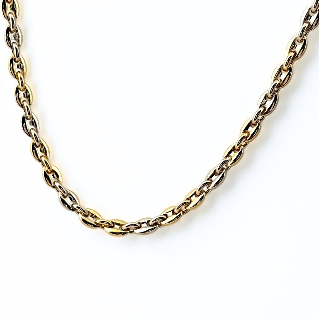 カルティエ デザインネックレス YG イエローゴールド ネックレス 750 レディース ブランドジュエリー 【中古】brjwl