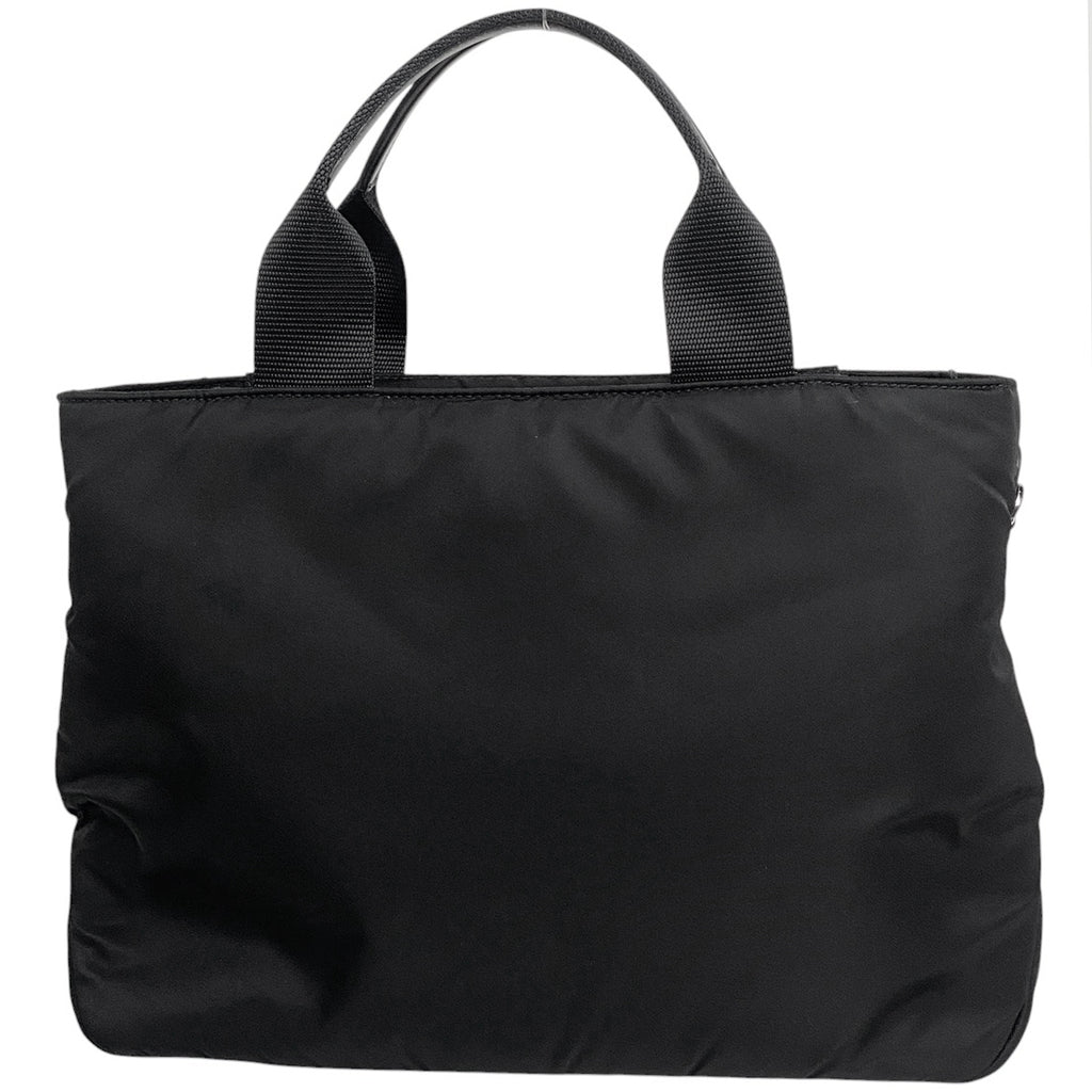 プラダ ロゴプレート ハンドバッグ 2WAY ショルダーバッグ ハンドバッグ ナイロン ネロ(ブラック) 1BG354 レディース 【中古】brbag