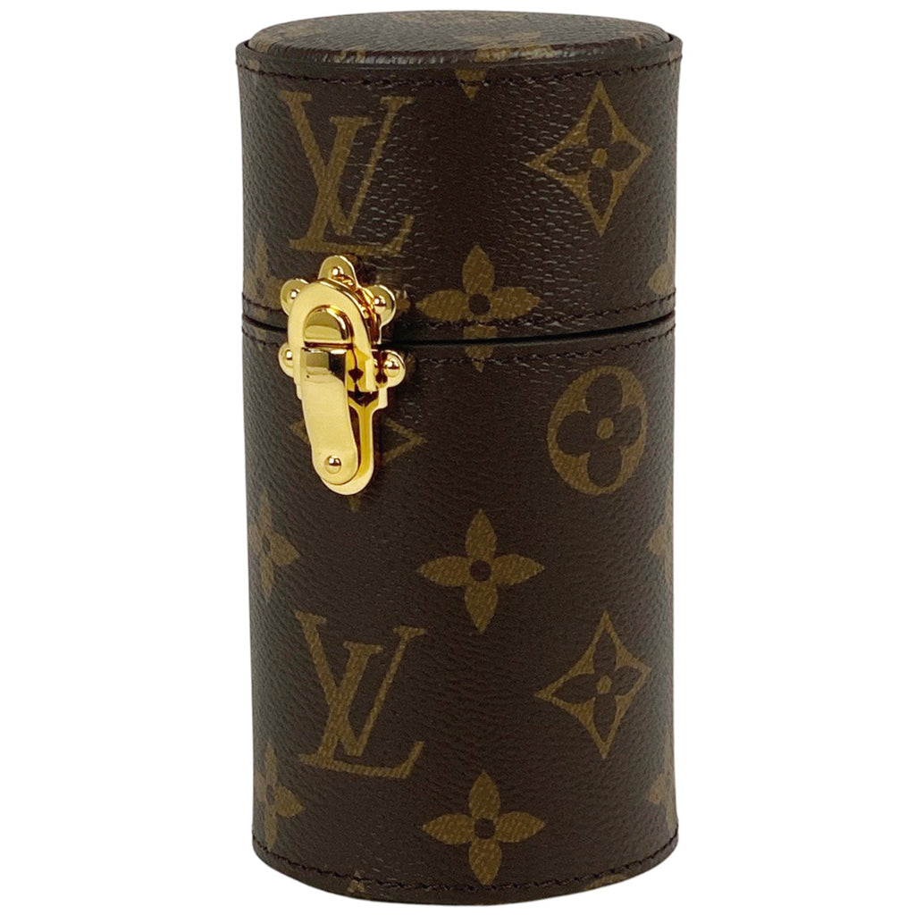 ルイ・ヴィトン トラベルケース LVフレグランス専用 100mlスプレー専用 アクセサリーポーチ モノグラム ブラウン LS0153 レディース 【中古】brbag