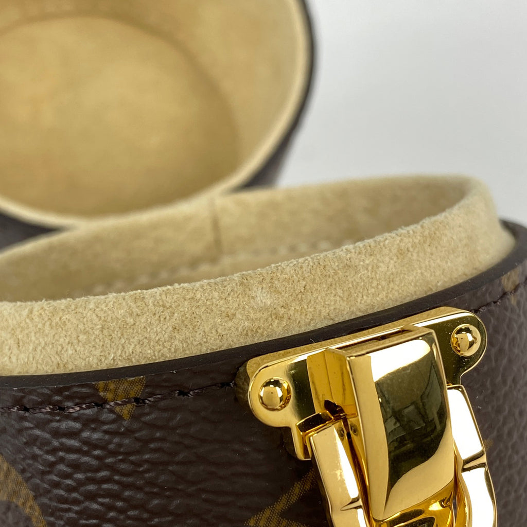 ルイ・ヴィトン トラベルケース LVフレグランス専用 100mlスプレー専用 アクセサリーポーチ モノグラム ブラウン LS0153 レディース 【中古】brbag