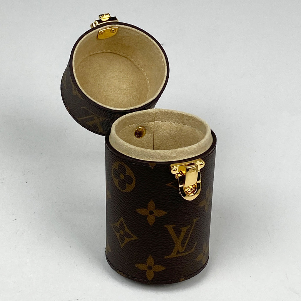 ルイ・ヴィトン トラベルケース LVフレグランス専用 100mlスプレー専用 アクセサリーポーチ モノグラム ブラウン LS0153 レディース 【中古】brbag