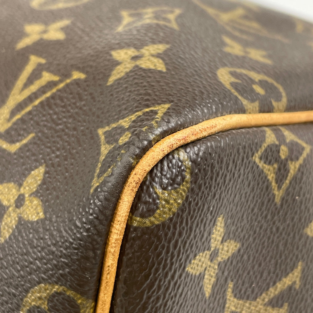 ルイ・ヴィトン キーポル 55 ハンドバッグ 旅行 出張 ビジネス ボストンバッグ モノグラム ブラウン M41424 レディース 【中古】brbag