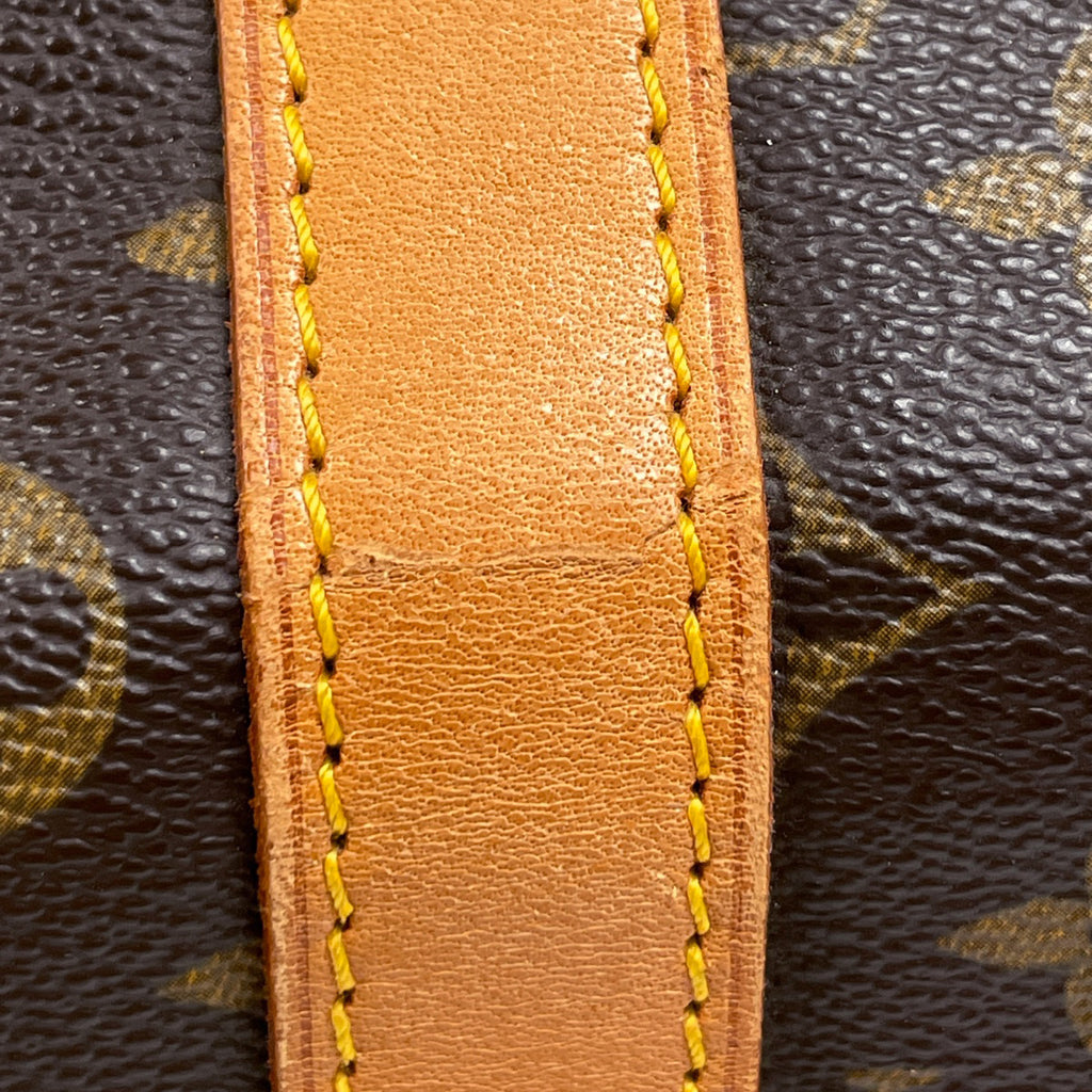 ルイ・ヴィトン キーポル 55 ハンドバッグ 旅行 出張 ビジネス ボストンバッグ モノグラム ブラウン M41424 レディース 【中古】brbag