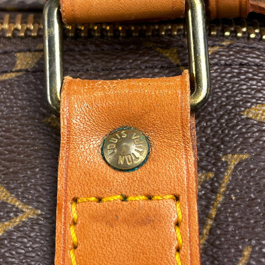 ルイ・ヴィトン キーポル 55 ハンドバッグ 旅行 出張 ビジネス ボストンバッグ モノグラム ブラウン M41424 レディース 【中古】brbag