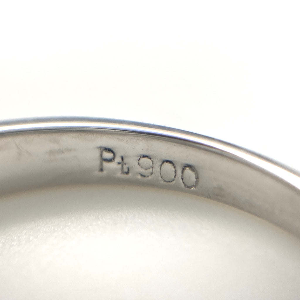 メレダイヤ デザインリング プラチナ 指輪 リング 11号 Pt900 ダイヤモンド レディース 【中古】nbjwl