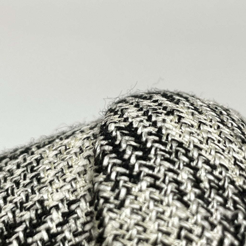 クリスチャンディオール チェック柄 テーラードジャケット アウター 絹 毛 ブラック アイボリー レディース 【中古】brapp