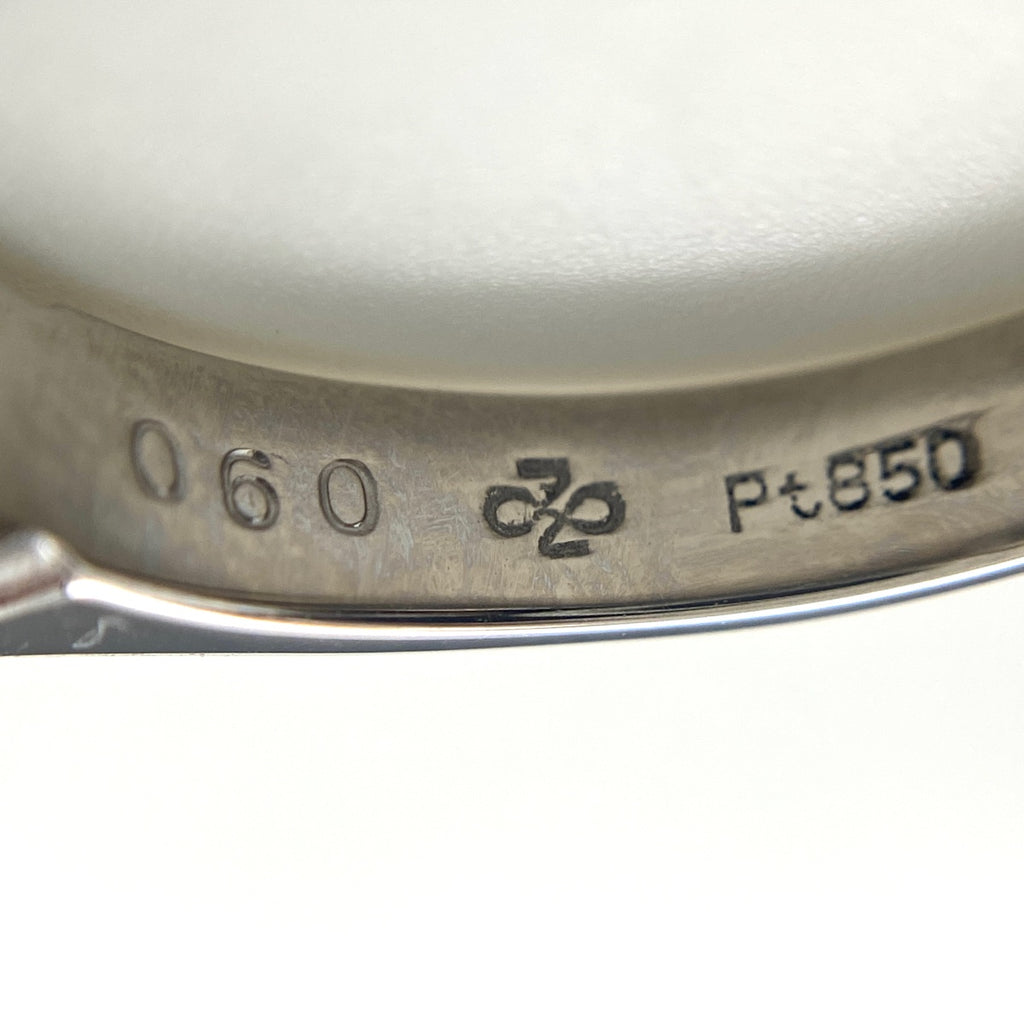 メレダイヤ デザインリング プラチナ 指輪 リング 9号 Pt850 ダイヤモンド レディース 【中古】nbjwl