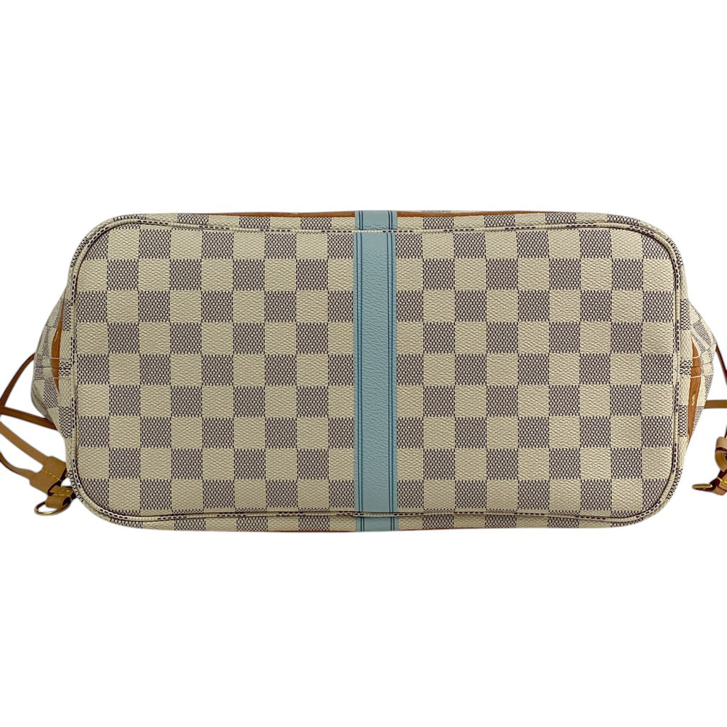 ルイ・ヴィトン ネヴァーフル MM サマートランク ハワイ トートバッグ ダミエアズール ホワイト N41734 レディース 【中古】brbag