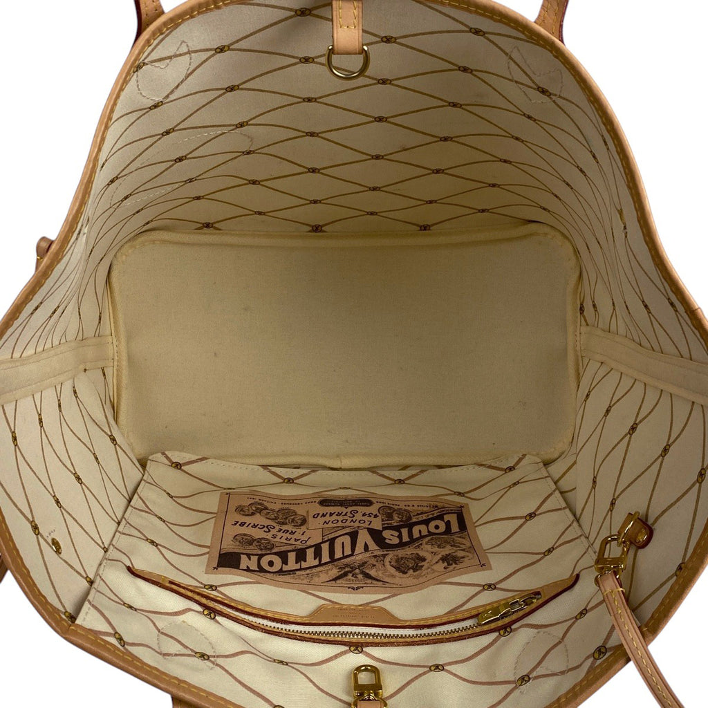 ルイ・ヴィトン ネヴァーフル MM サマートランク ハワイ トートバッグ ダミエアズール ホワイト N41734 レディース 【中古】brbag