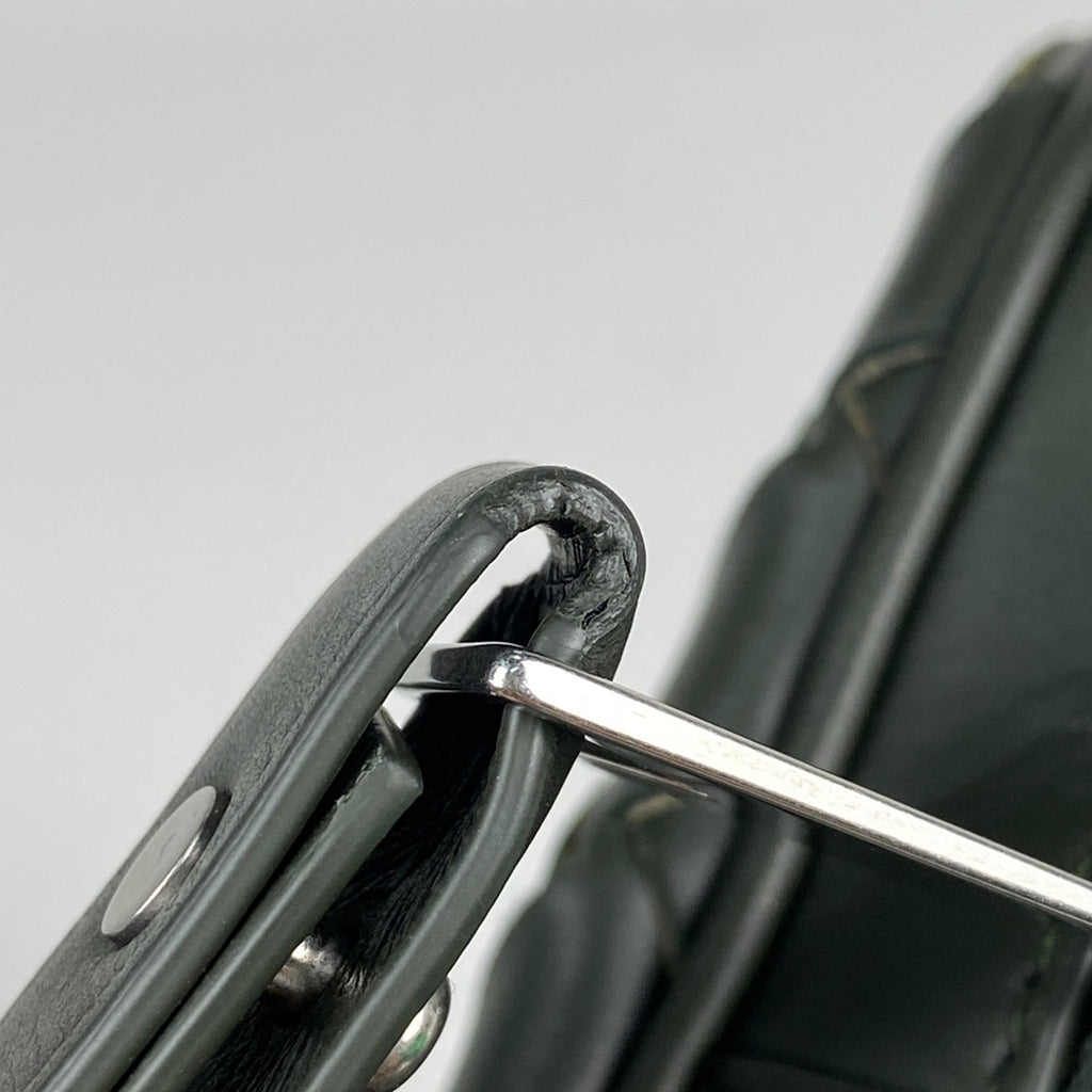 ボッテガヴェネタ イントレチャート セカンドバッグ 編み込み ナッパ クラッチバッグ セカンドバッグ レザー ブラック レディース 【中古】brbag