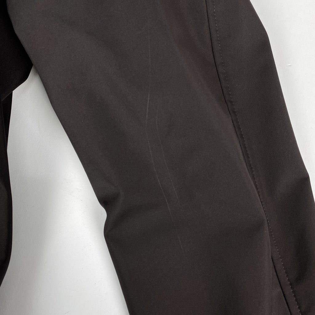 バーバリーブラックレーベル ステンカラーコート 裏チェック アウター ステンカラーコート ポリエステル ブラウン メンズ 【中古】brapp