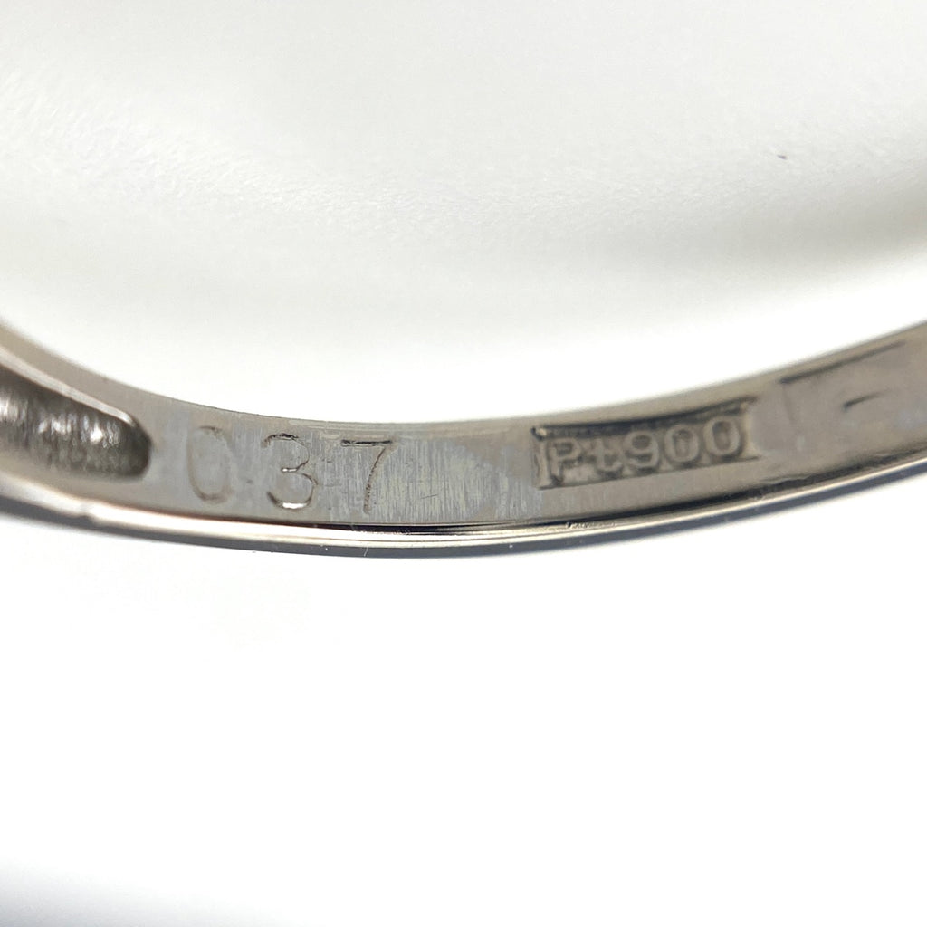 ダイヤモンド デザインリング プラチナ 指輪 リング 10号 Pt900 ダイヤモンド レディース 【中古】nbjwl