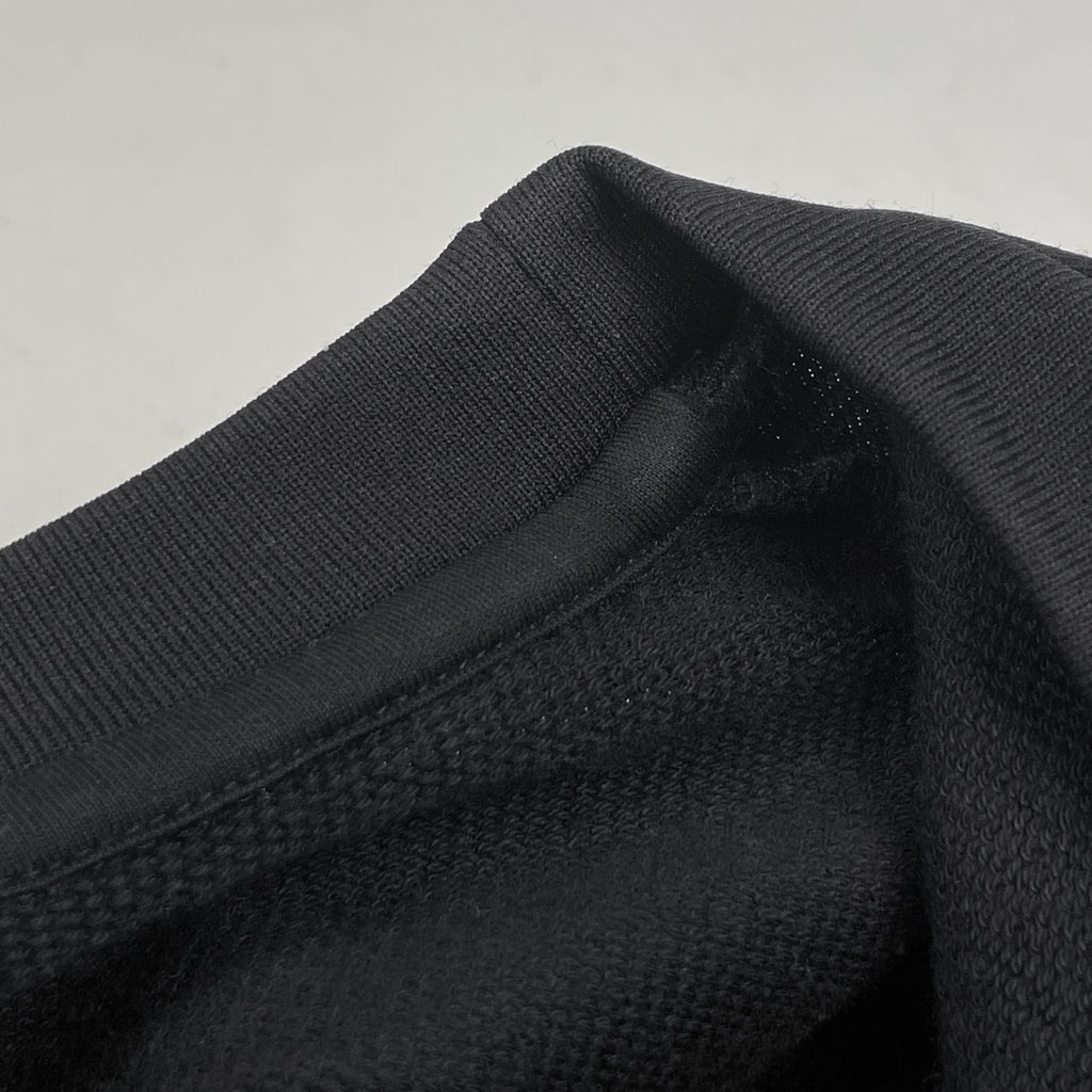 フェンディ ロゴ トレーナー クルーネック トップス スウェット ナイロン ポリウレタン ブラック メンズ 【中古】brapp