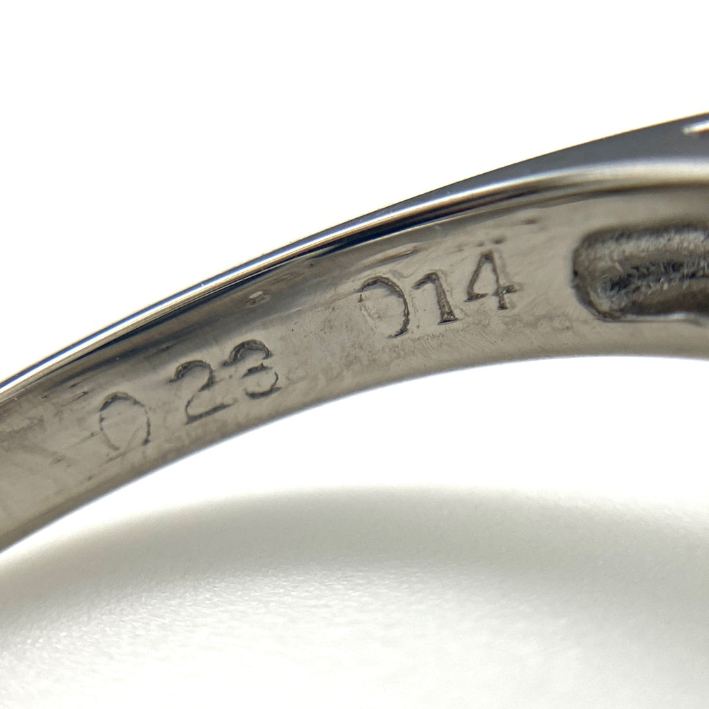 メレダイヤ デザインリング プラチナ 指輪 リング 10.5号 Pt900 ダイヤモンド レディース 【中古】nbjwl