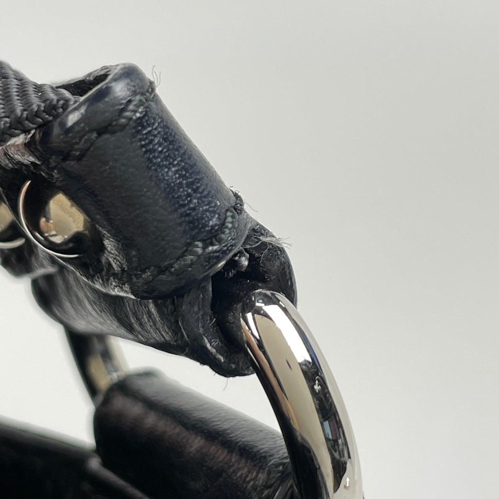 サルヴァトーレフェラガモ ガンチーニ ショルダーバッグ ロゴ 斜め掛け ショルダーバッグ レザー ブラック レディース 【中古】brbag