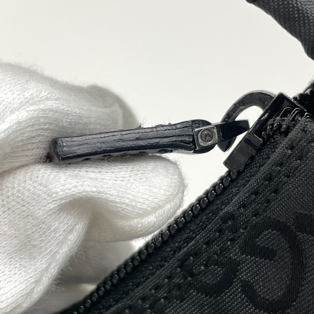 グッチ GG柄 ショルダーバッグ ワンショルダー ハンドバッグ ショルダーバッグ ナイロン ブラック 0013386 レディース 【中古】brbag