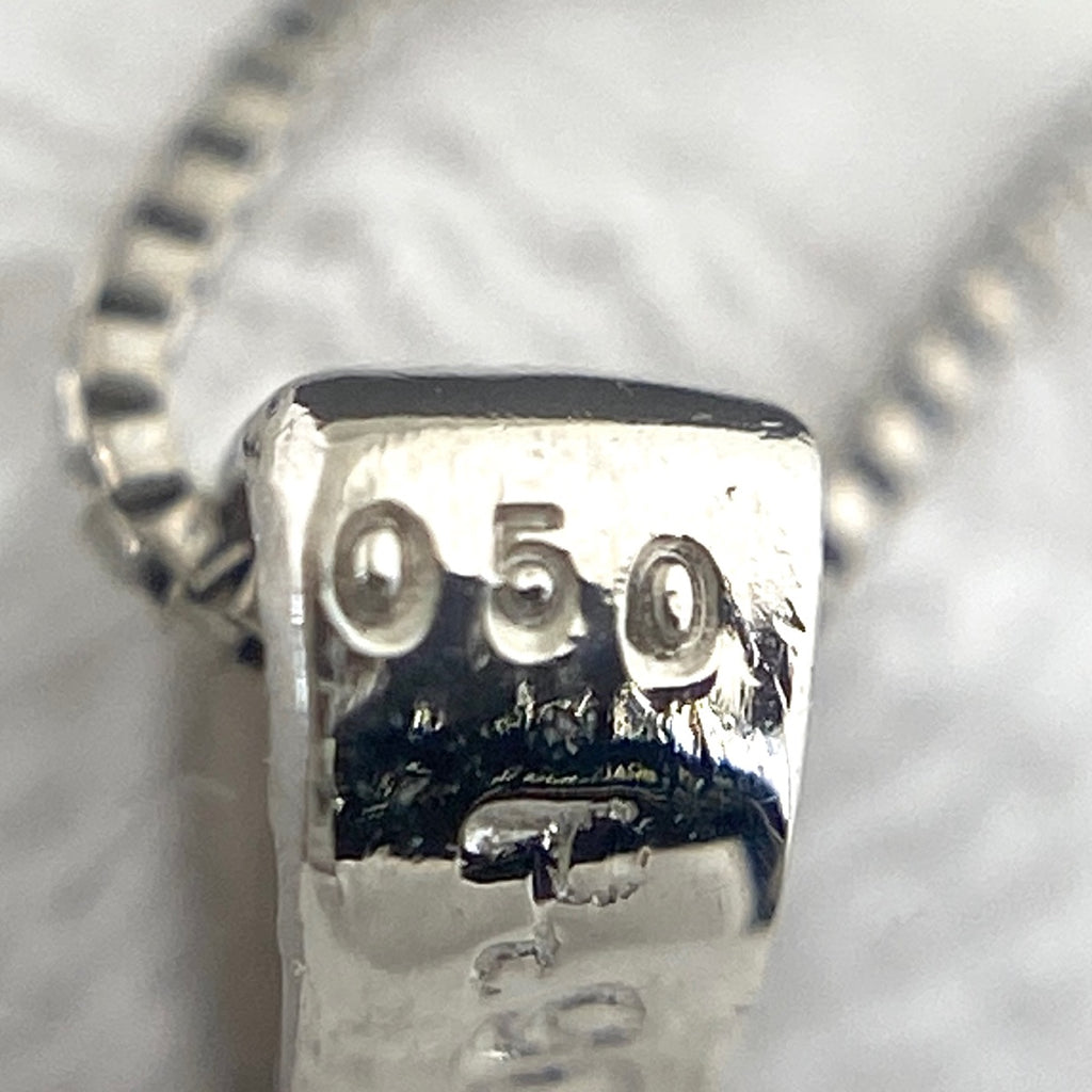 メレダイヤ デザインネックレス プラチナ WG ホワイトゴールド ペンダント ダイヤモンド ネックレス Pt900 K18 WG レディース 【中古】nbjwl