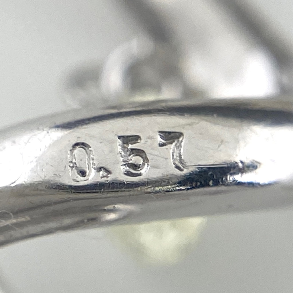 メレダイヤ デザインネックレス WG ホワイトゴールド ペンダント ネックレス K18 WG ダイヤモンド レディース 【中古】nbjwl