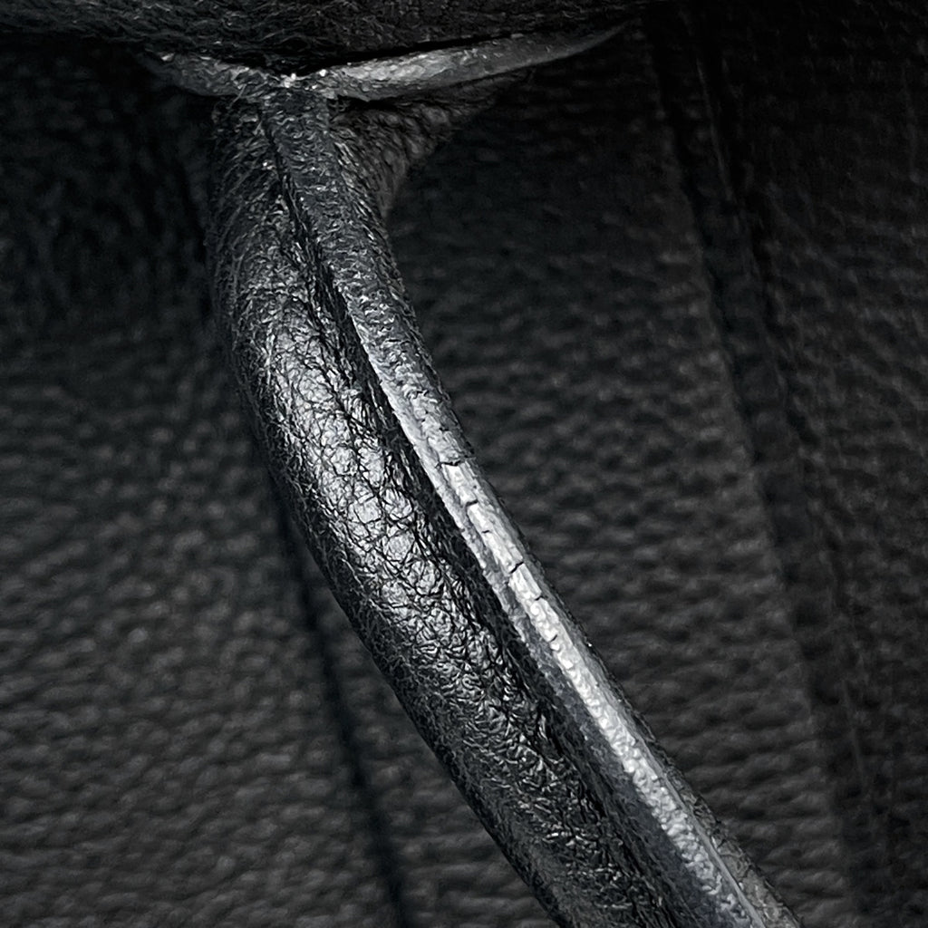 エルメス ガーデンパーティ PM ハンドバッグ トートバッグ ネゴンダ ブラック □O レディース 【中古】brbag