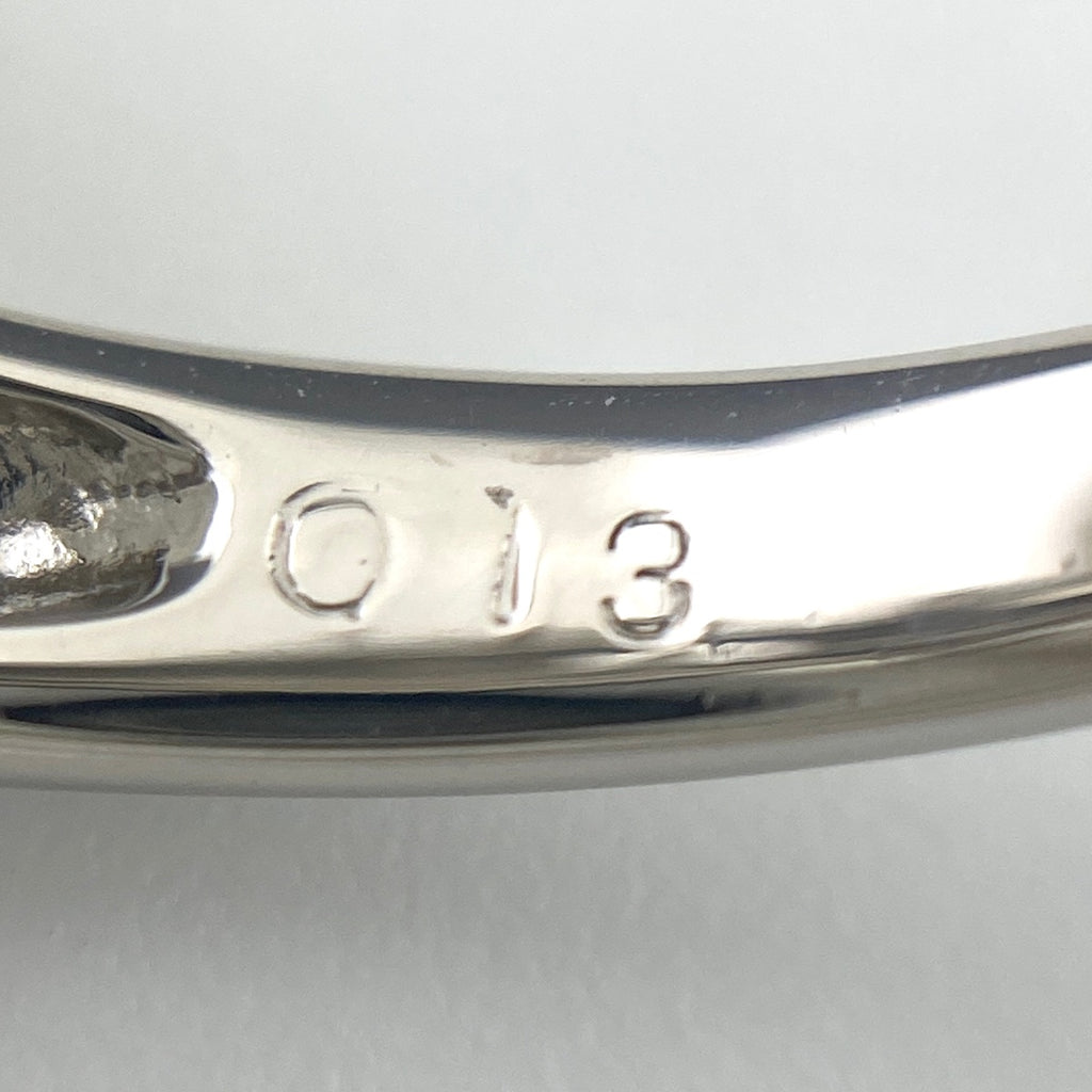 メレダイヤ デザインリング プラチナ 指輪 リング 11号 Pt900 ダイヤモンド レディース 【中古】nbjwl