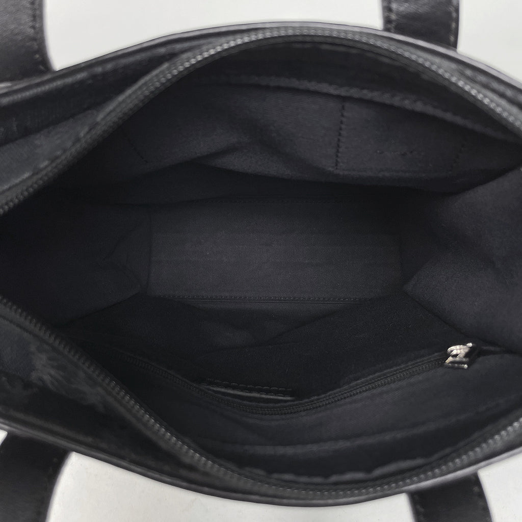 ロエベ アナグラム トートバッグ ハンドバッグ トートバッグ キャンバス ブラック レディース 【中古】brbag