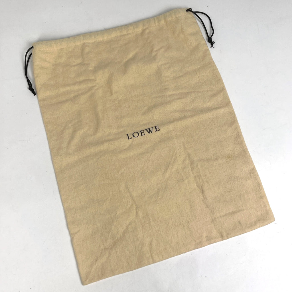 ロエベ アナグラム トートバッグ ハンドバッグ トートバッグ キャンバス ブラック レディース 【中古】brbag