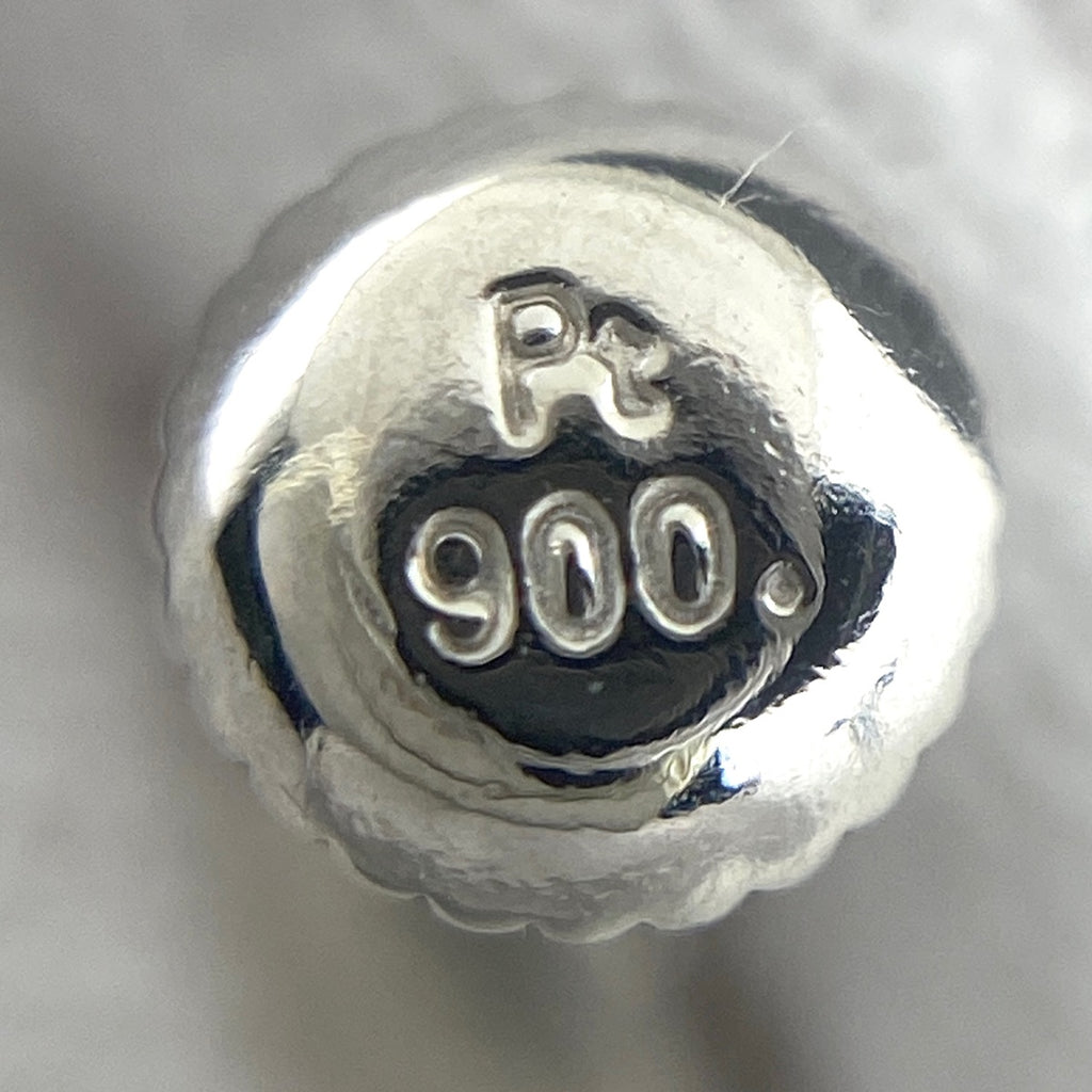 フラワーモチーフ デザインイヤリング プラチナ メレダイヤ 花 スイング イヤリング Pt900 ダイヤモンド レディース 【中古】nbjwl