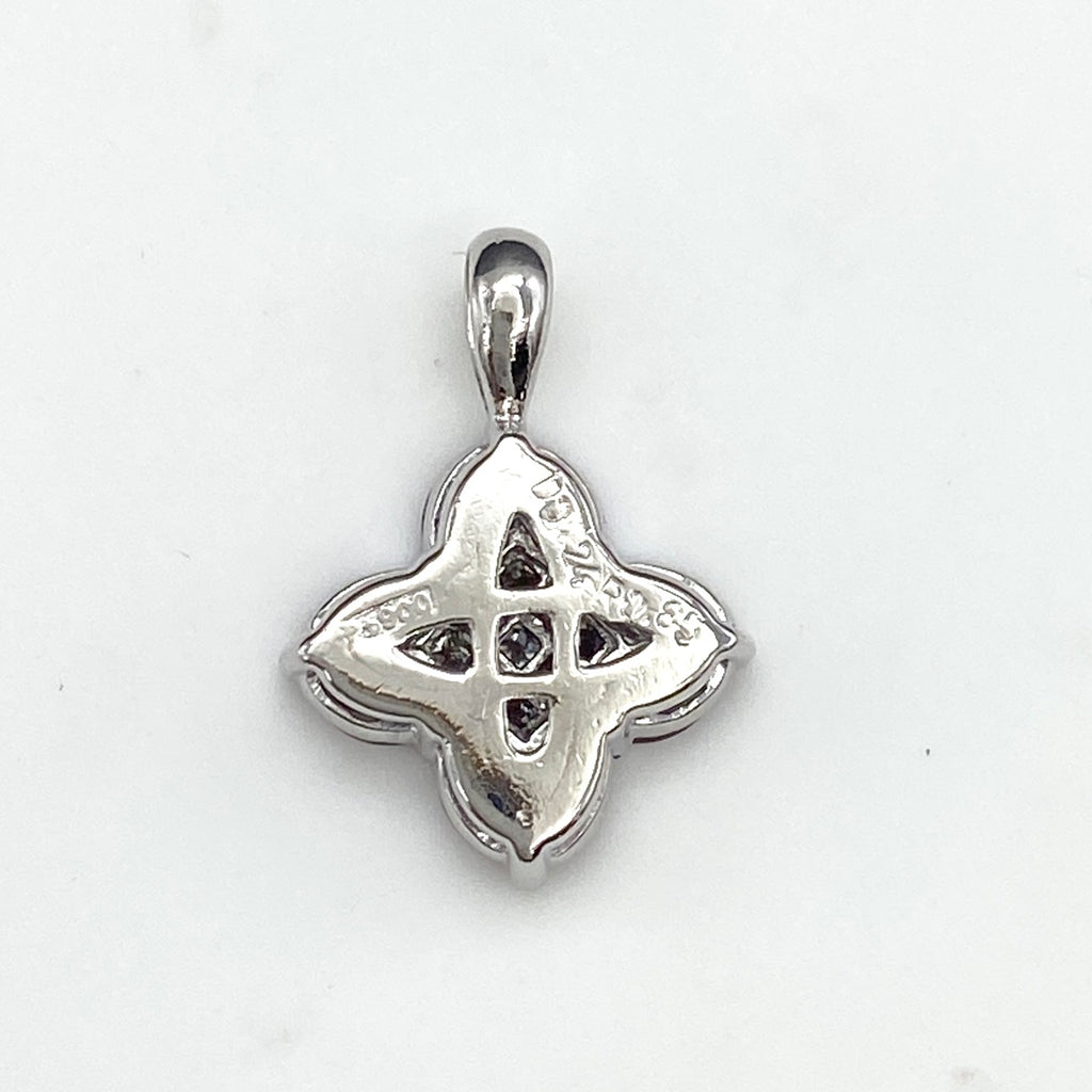 ルビー ペンダントトップ プラチナ メレダイヤ ペンダントトップ Pt900 ルビー ダイヤモンド レディース 【中古】nbjwl