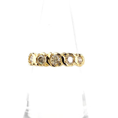 K18 YG ダイヤモンド リング 11.5号 0.50ct レディース 中古 nbjwl