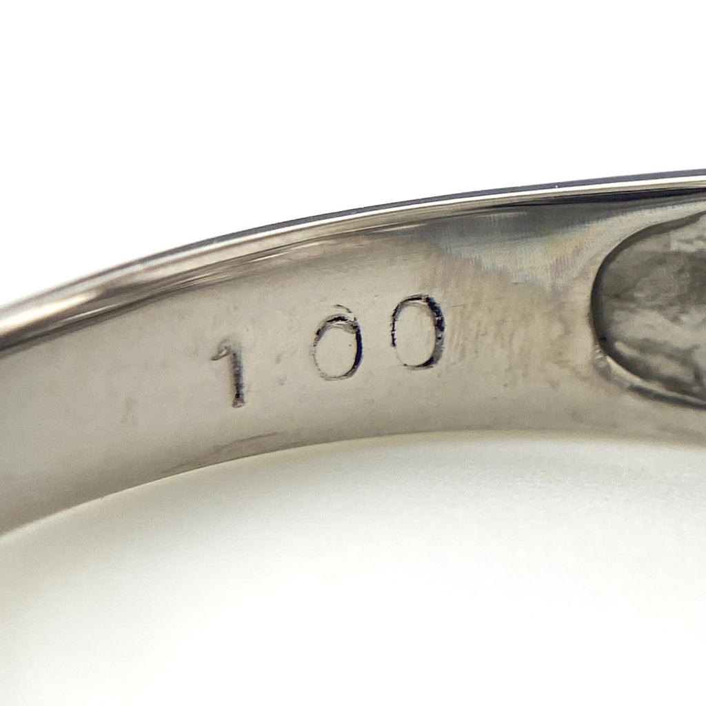 メレダイヤ デザインリング プラチナ 指輪 リング 13.5号 Pt900 ダイヤモンド レディース 【中古】nbjwl