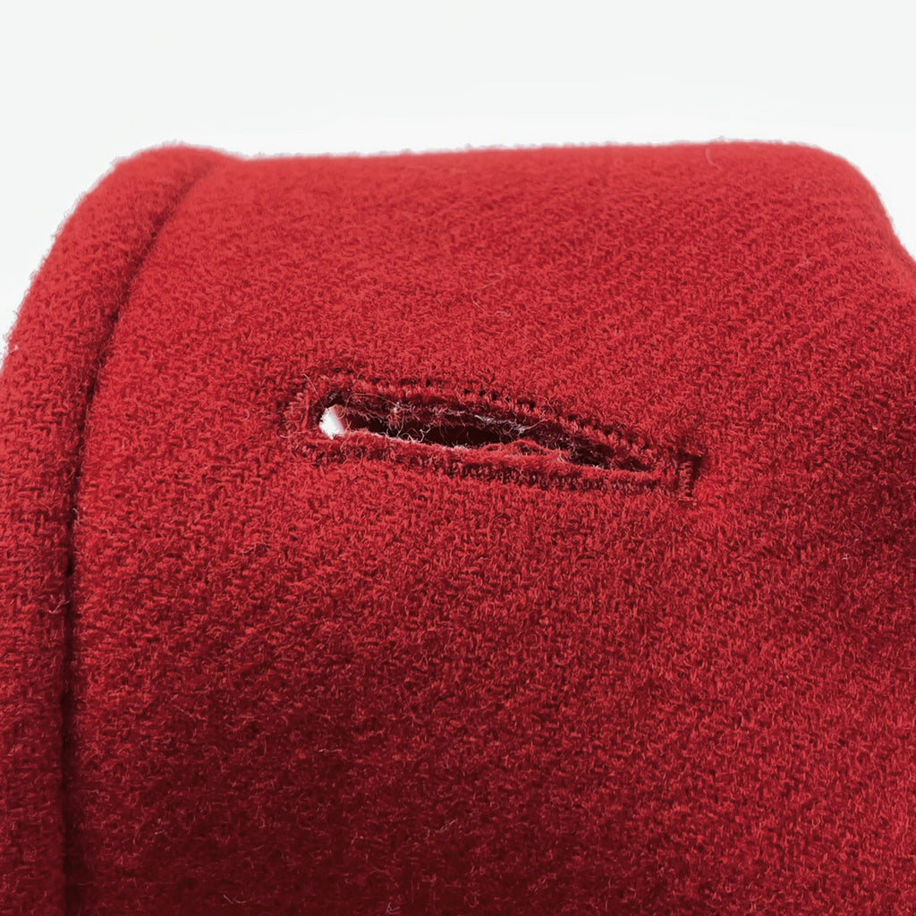 ミュウ ミュウ ウール コート MS1247 金ボタン アウター その他コート レッド ブラック レディース 【中古】brapp