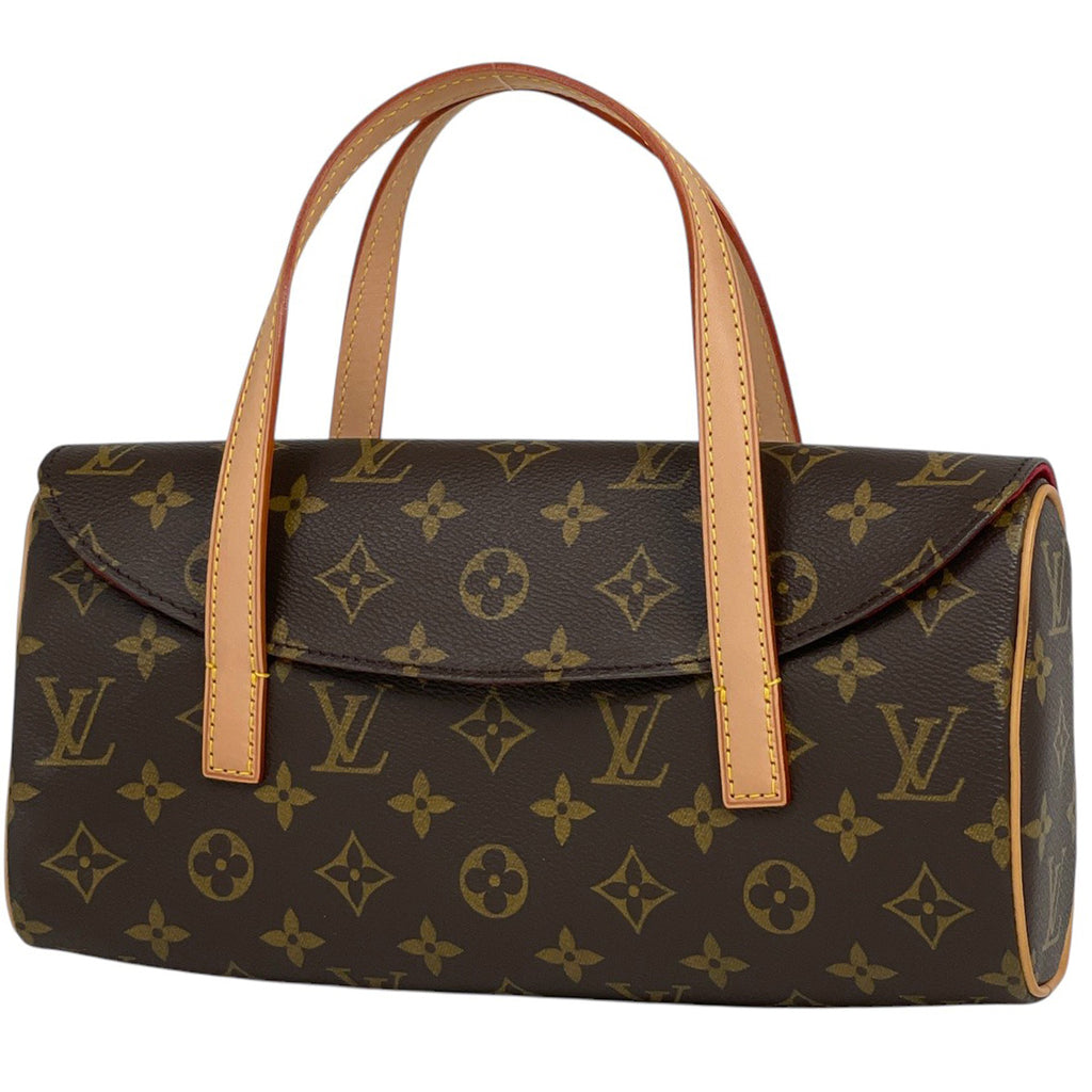 ルイ・ヴィトン ソナチネ 手提げ ハンドバッグ モノグラム ブラウン M51902 レディース 【中古】brbag