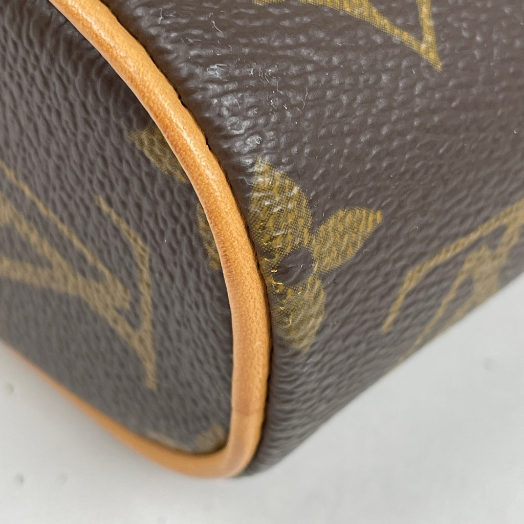 ルイ・ヴィトン ソナチネ 手提げ ハンドバッグ モノグラム ブラウン M51902 レディース 【中古】brbag