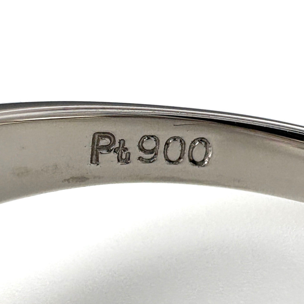 メレダイヤ デザインリング プラチナ 指輪 リング 10.5号 Pt900 ダイヤモンド レディース 【中古】nbjwl