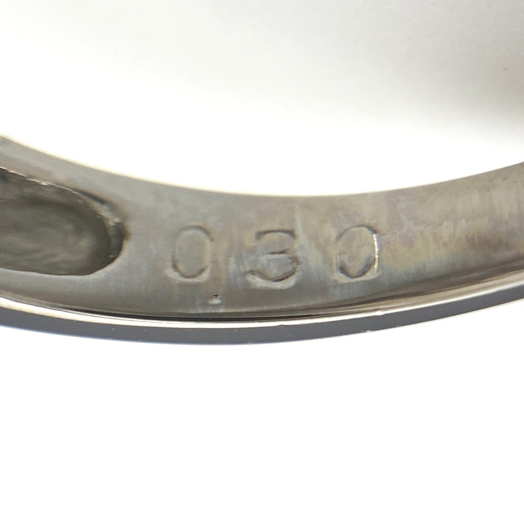 メレダイヤ デザインリング プラチナ YG イエローゴールド 指輪 リング 11号 Pt900 K18 ダイヤモンド レディース 【中古】nbjwl