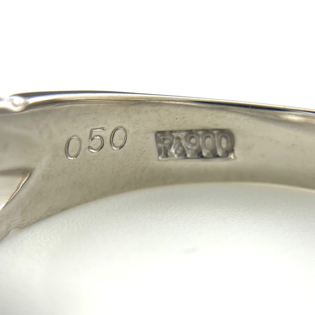 メレダイヤ デザインリング プラチナ 指輪 リング 12.5号 Pt900 ダイヤモンド レディース 【中古】nbjwl