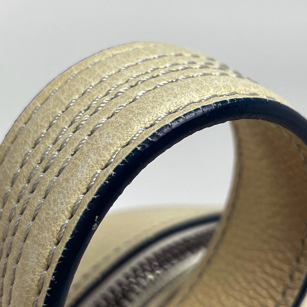 ルイ・ヴィトン キュイールベキア トロター MM 斜め掛け ショルダーバッグ レザー ホワイト レディース 【中古】brbag