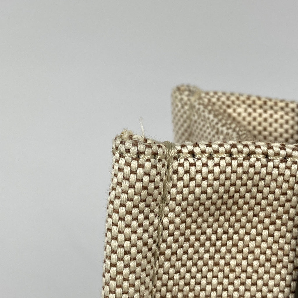 クロエ ウッディ スモール トートバッグ ロゴ ハンドバッグ トートバッグ キャンバス ベージュ レディース 【中古】brbag