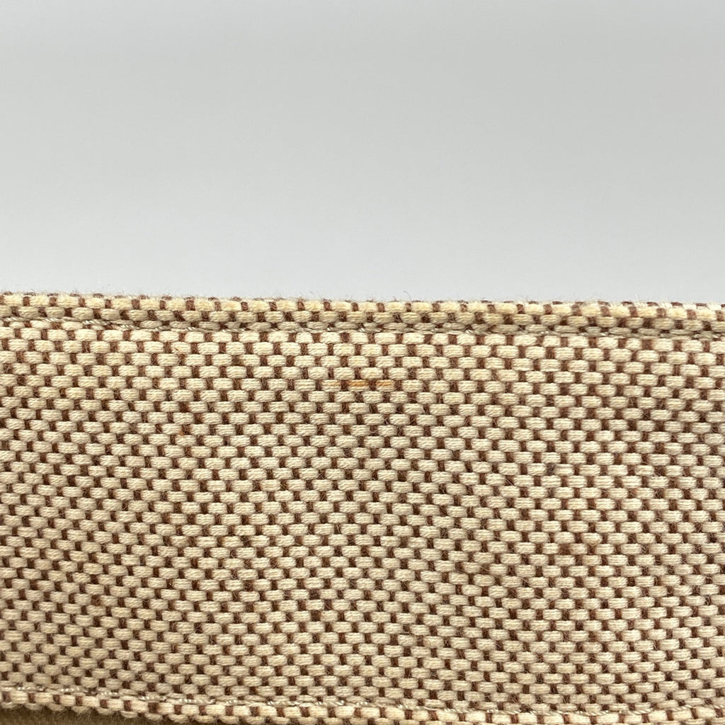 クロエ ウッディ スモール トートバッグ ロゴ ハンドバッグ トートバッグ キャンバス ベージュ レディース 【中古】brbag