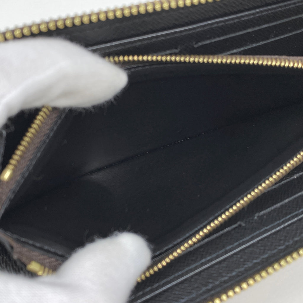 ルイ・ヴィトン ポルトフォイユ クレマンス ラウンドファスナー 長財布 モノグラムリバース ブラウン M82336 レディース 【中古】brbag