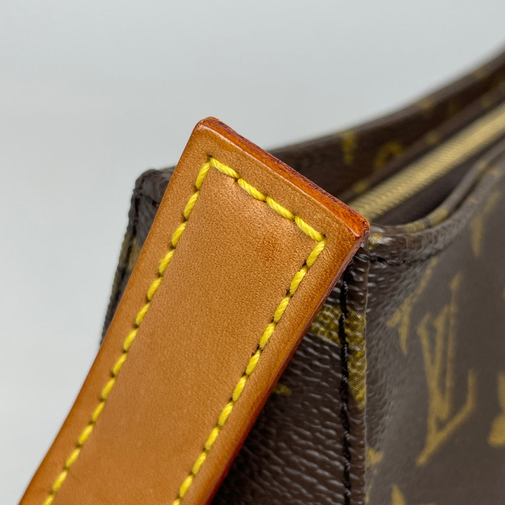 ルイ・ヴィトン ルーピング MM 肩掛け ワンショルダー ショルダーバッグ モノグラム ブラウン M51146 レディース 【中古】brbag