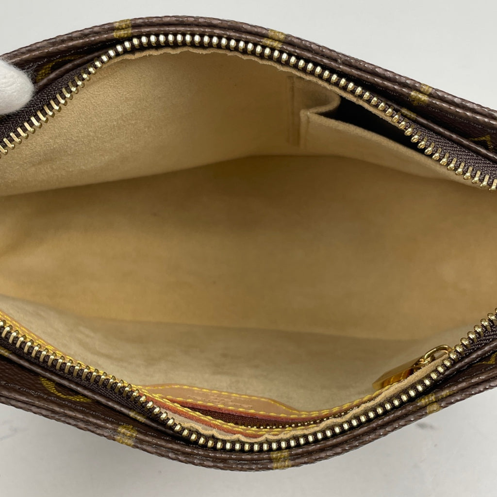 ルイ・ヴィトン ルーピング MM 肩掛け ワンショルダー ショルダーバッグ モノグラム ブラウン M51146 レディース 【中古】brbag