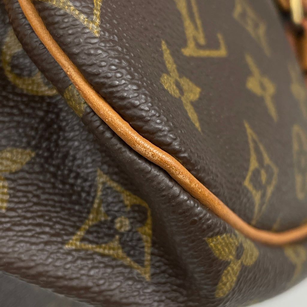 ルイ・ヴィトン ソミュール 35 斜め掛け ショルダーバッグ モノグラム ブラウン M42254 レディース 【中古】brbag