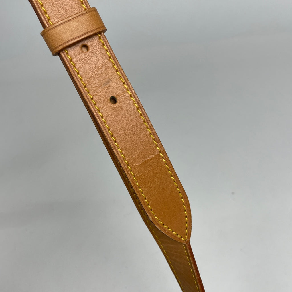 ルイ・ヴィトン ソミュール 35 斜め掛け ショルダーバッグ モノグラム ブラウン M42254 レディース 【中古】brbag